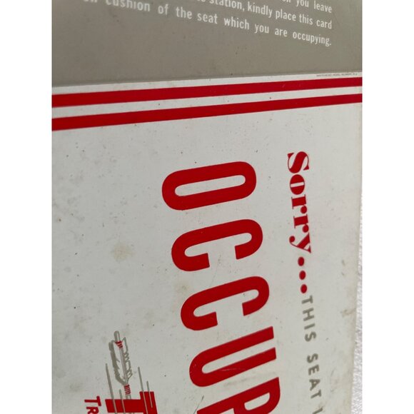 Vintage TWA Place Cards Occupied Airline Memorabilia - Picture 10 of 10